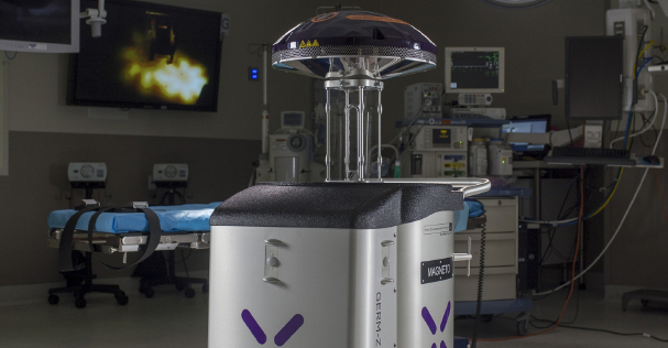 Hastanenin Yeni Personeli Bakteri Tarayıcı Robot